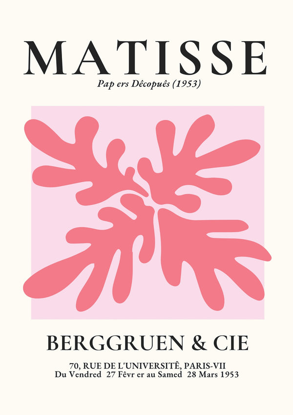 Matisse Rosa Utskärning
