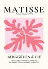 Matisse Rosa Utskärning print