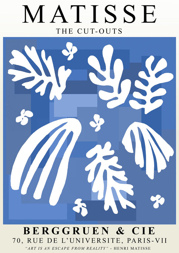 Matisse Blue Cut-Outs