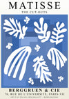 Matisse Blue Cut-Outs print