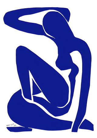 Blue Nude print