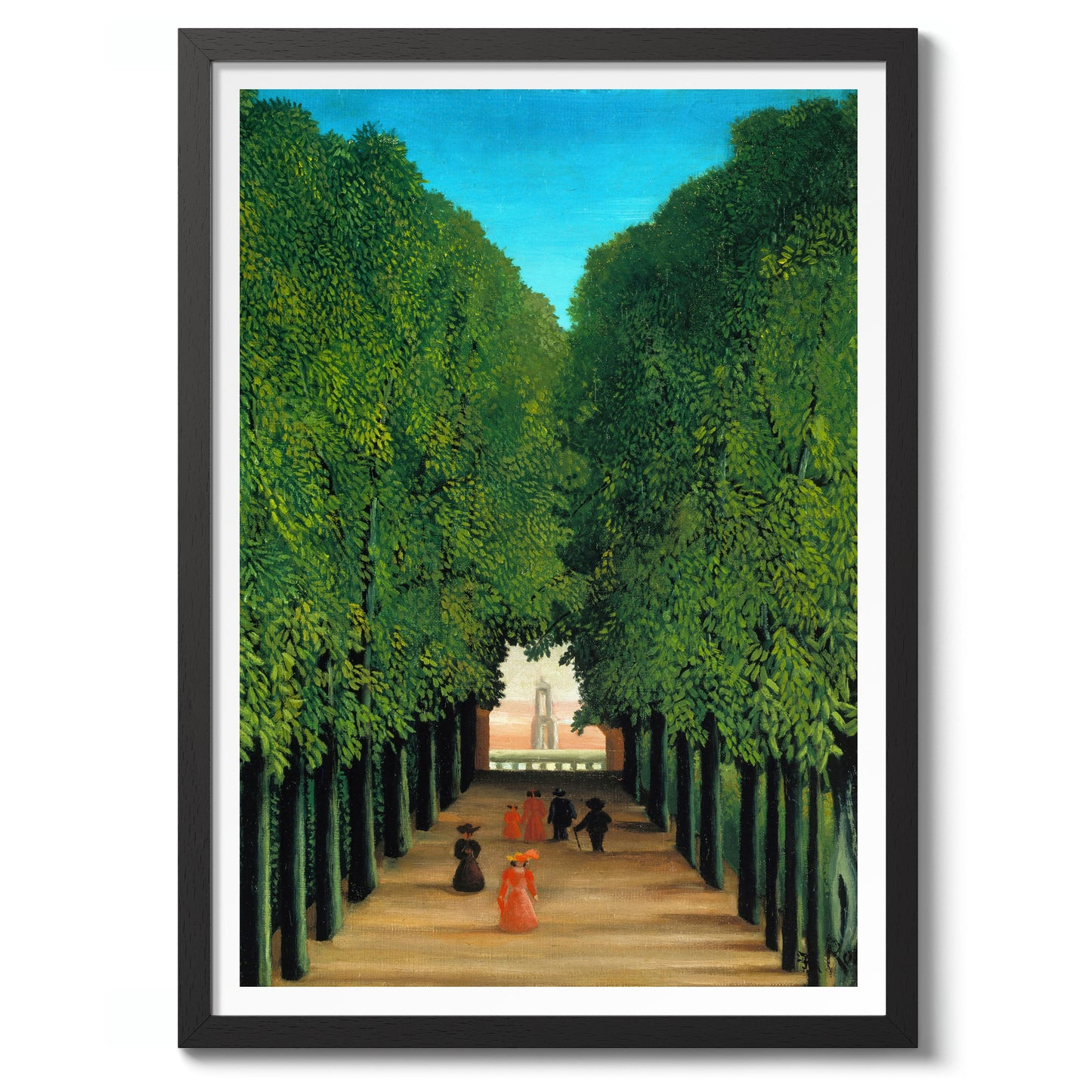 Avenyn i parken vid Saint Cloud