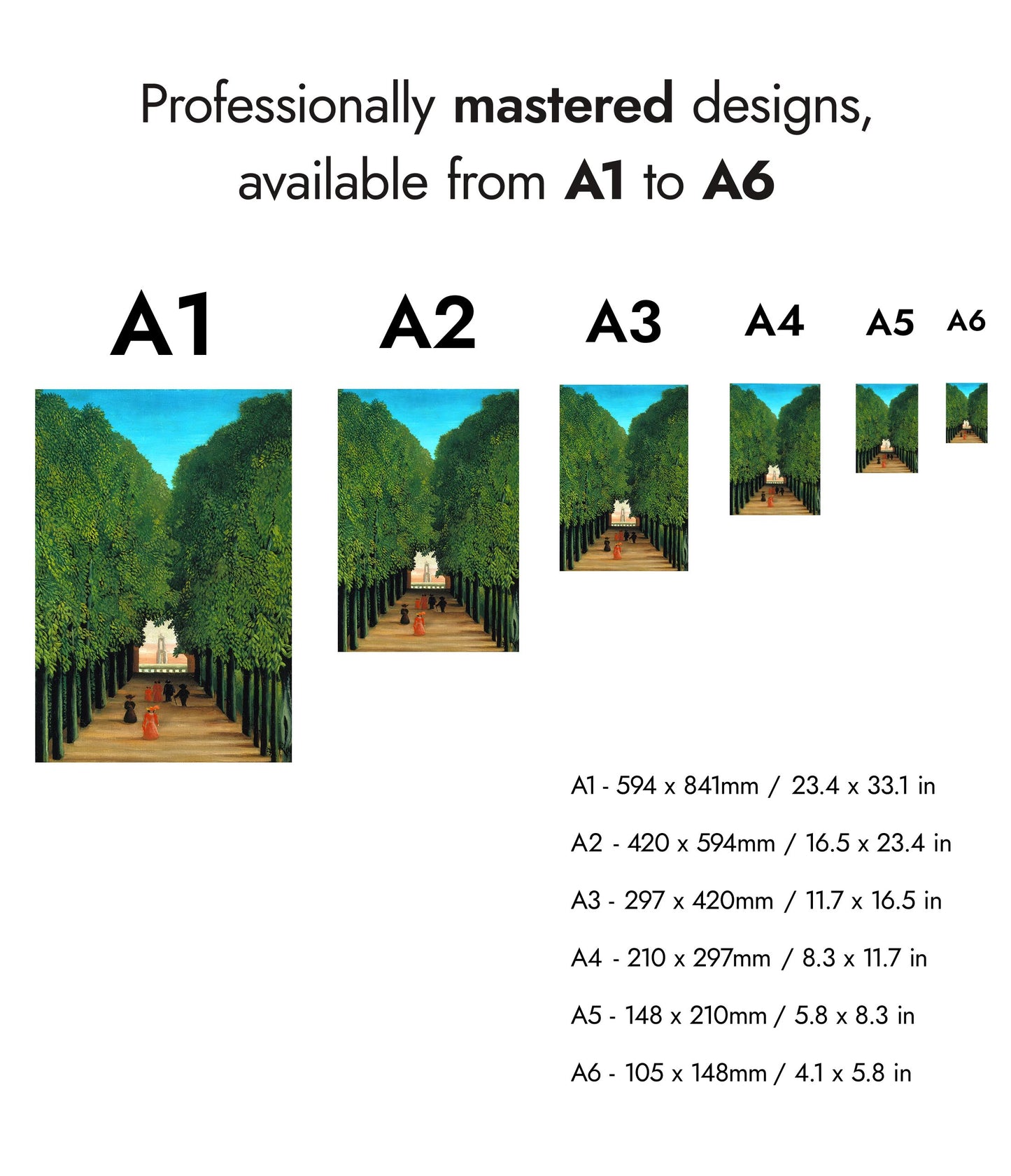 Avenyn i parken vid Saint Cloud