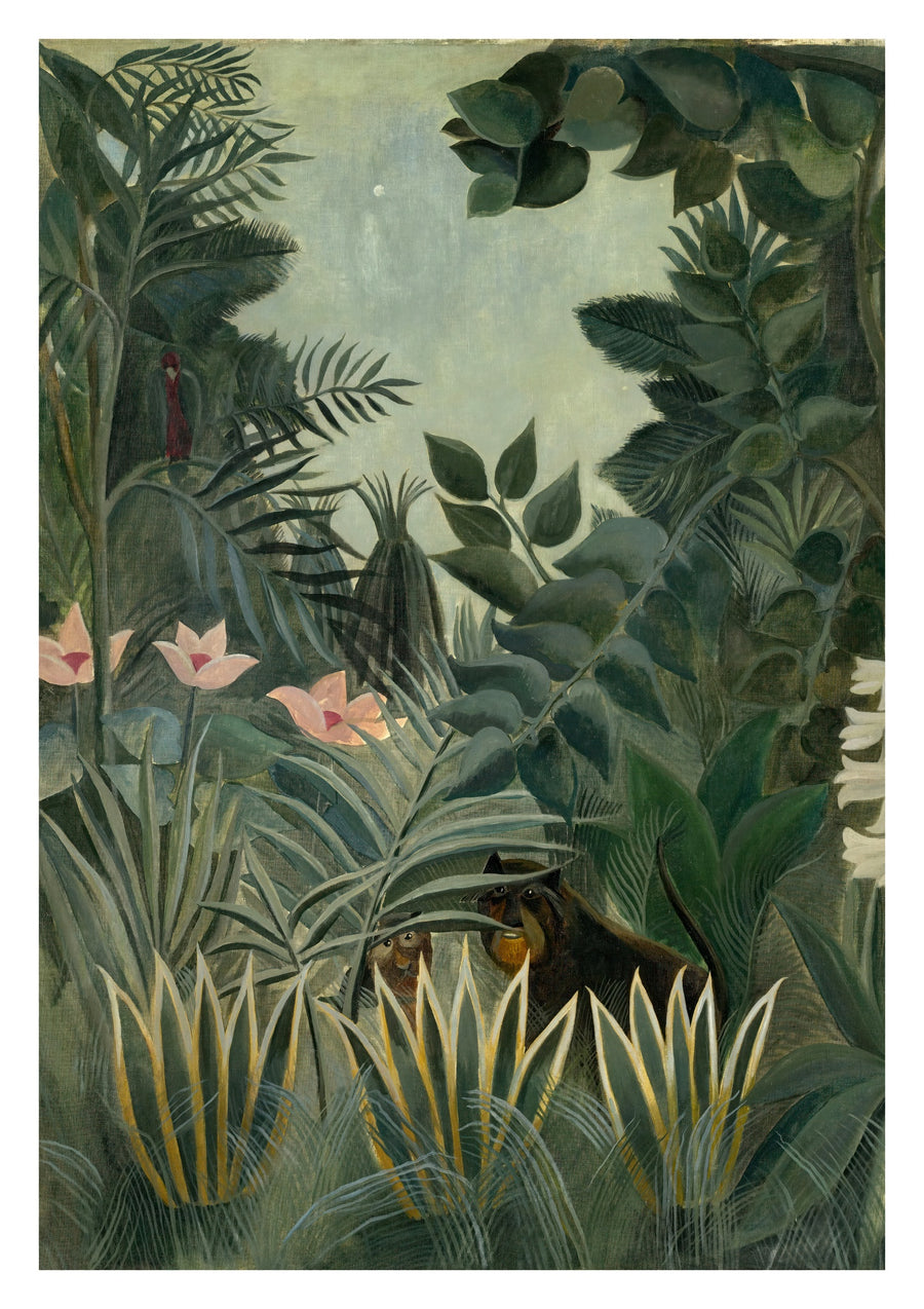De Equatoriale Jungle - Print Only frame