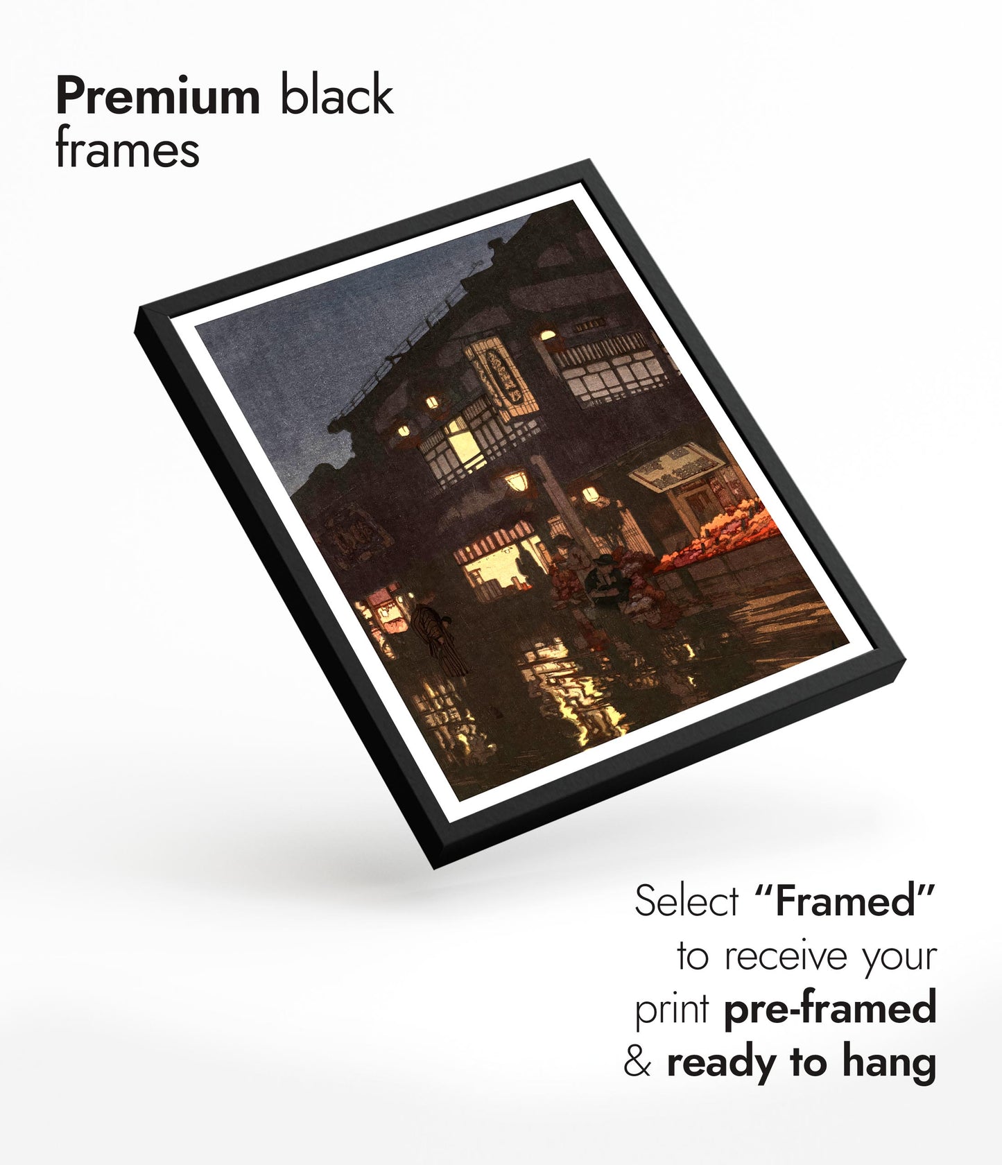 Kagurazaka Street After a Night in the Rain