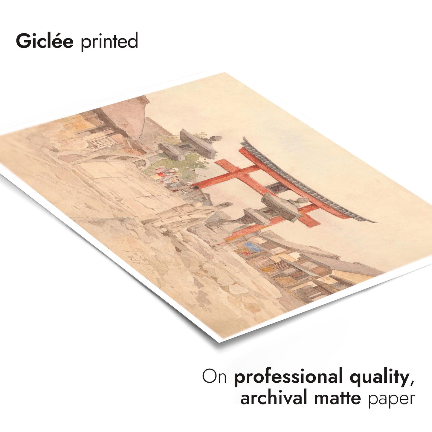 Landscape with Torii