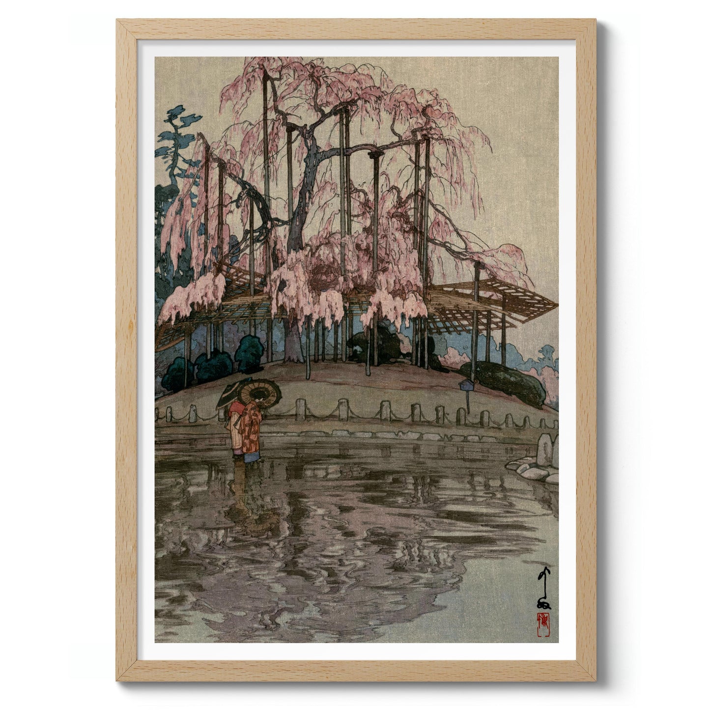 Cherry Blossoms, Spring Rain