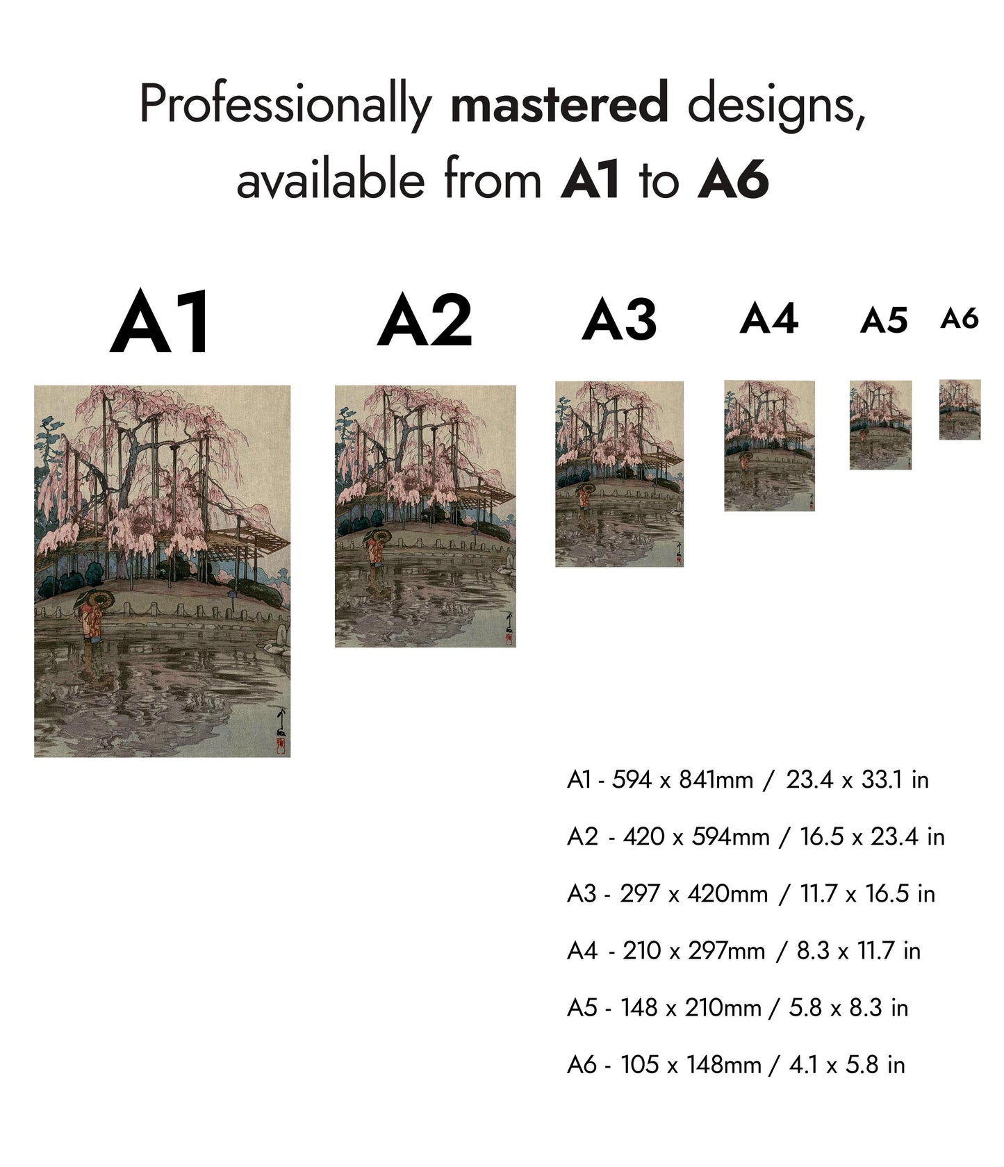 Cherry Blossoms, Spring Rain