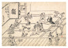 Scenes of Yoshiwara print