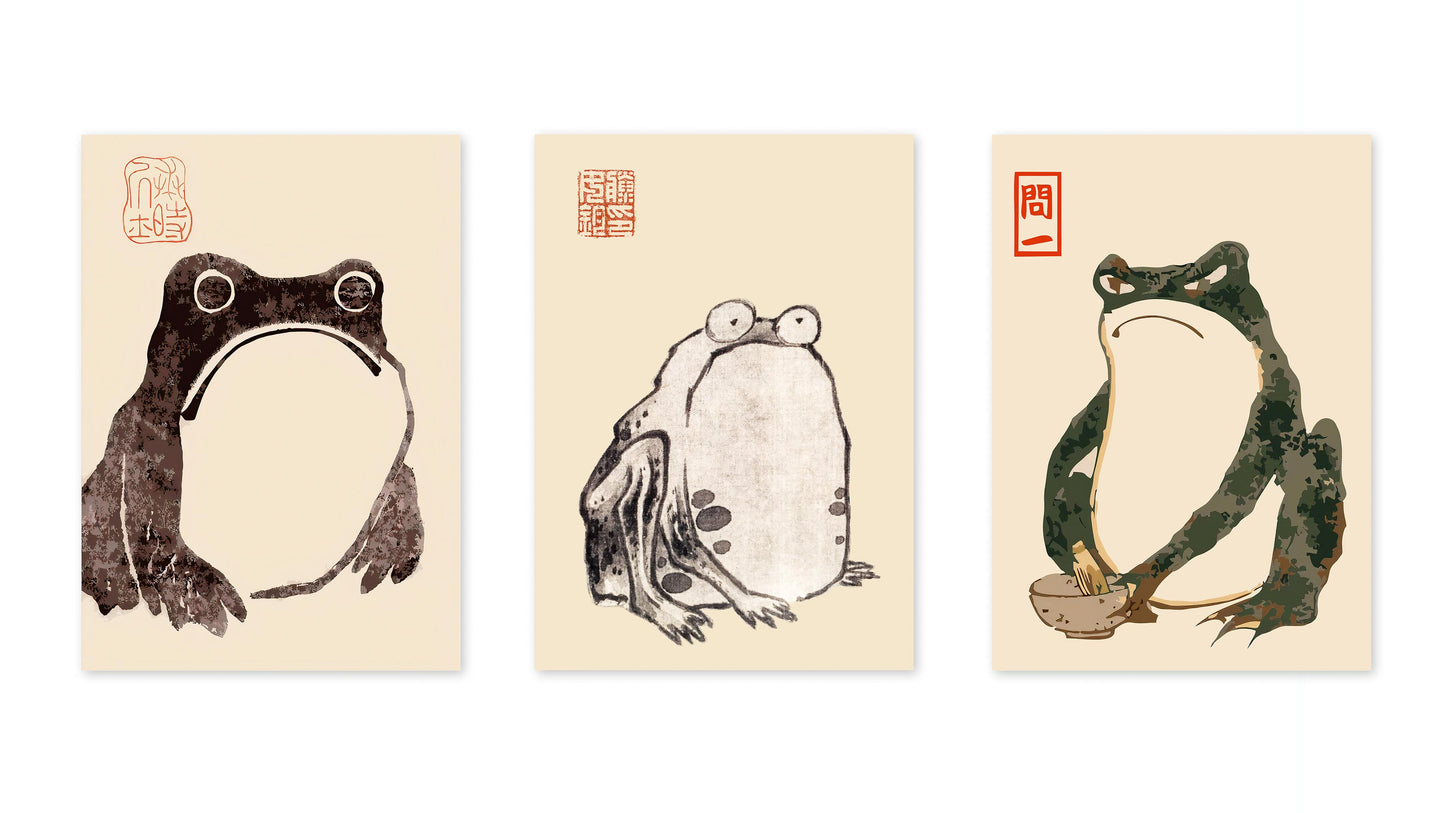 Matsumoto Hoji - Set aus 3