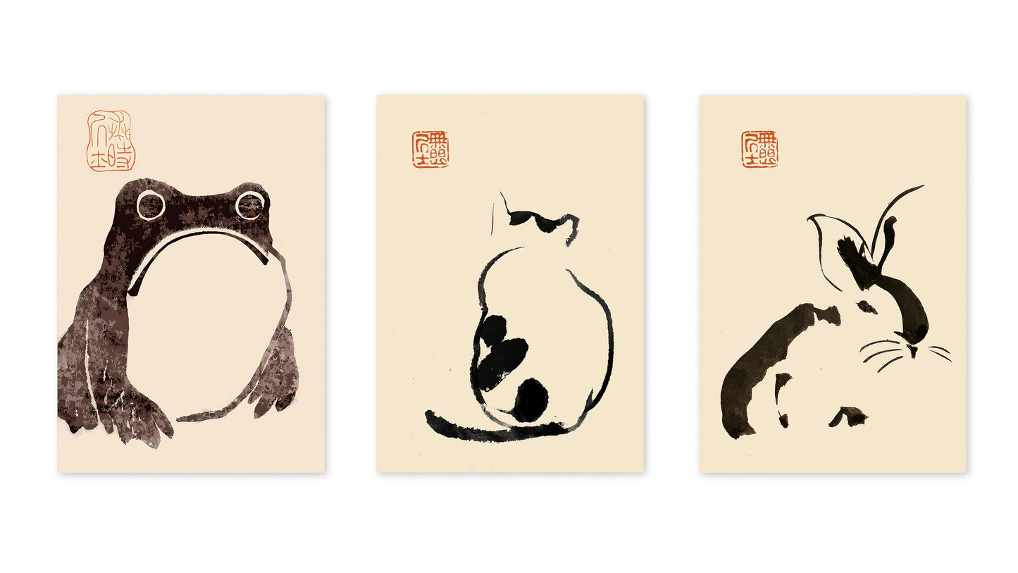 Matsumoto Hoji - Ensemble de 3