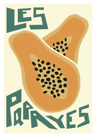 Papayas print