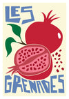 Pomegranates print