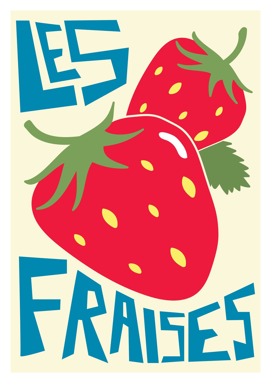 Erdbeeren - Print Only frame