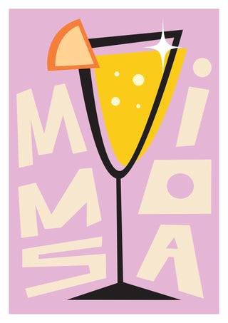 Mimosa print