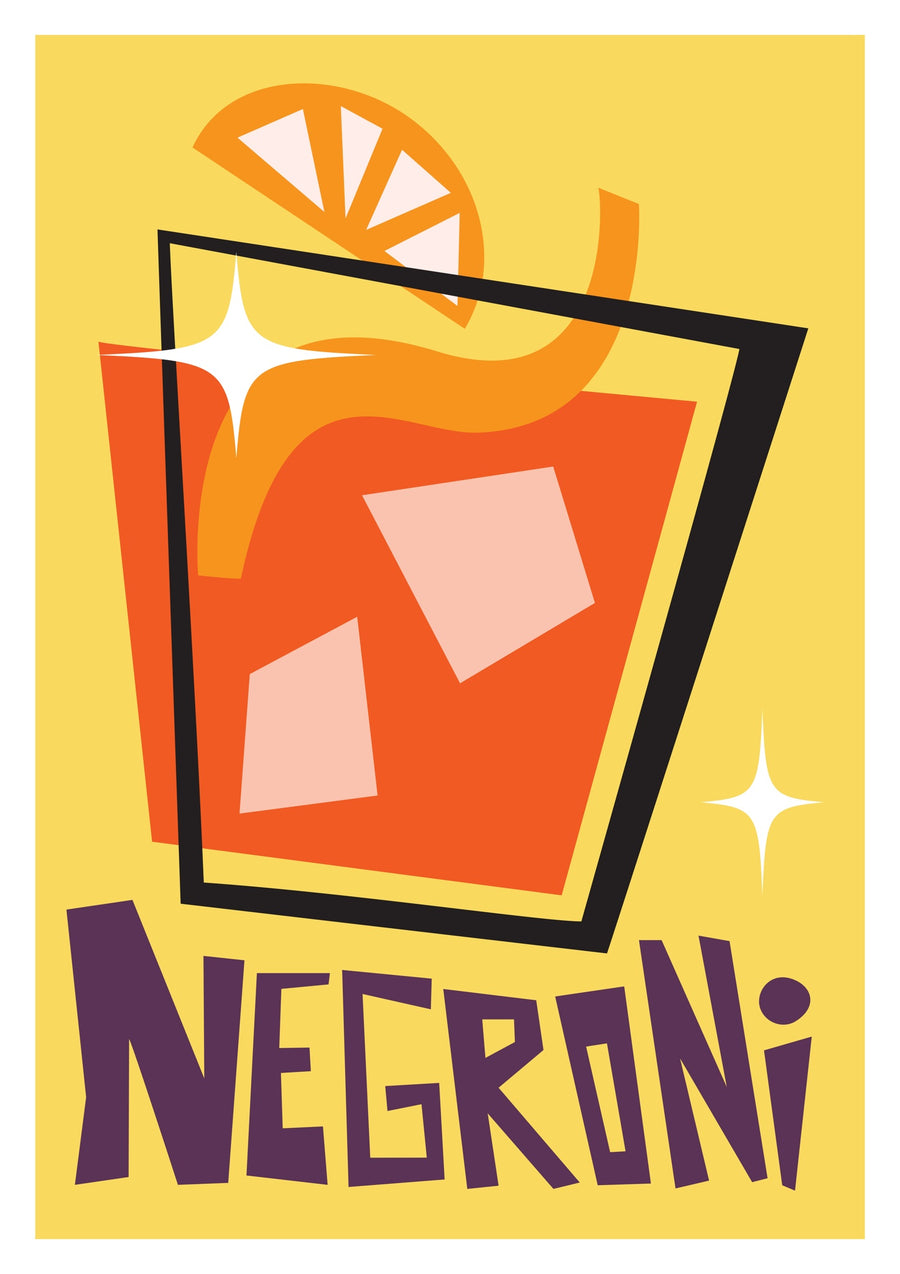 Negroni - Print Only frame