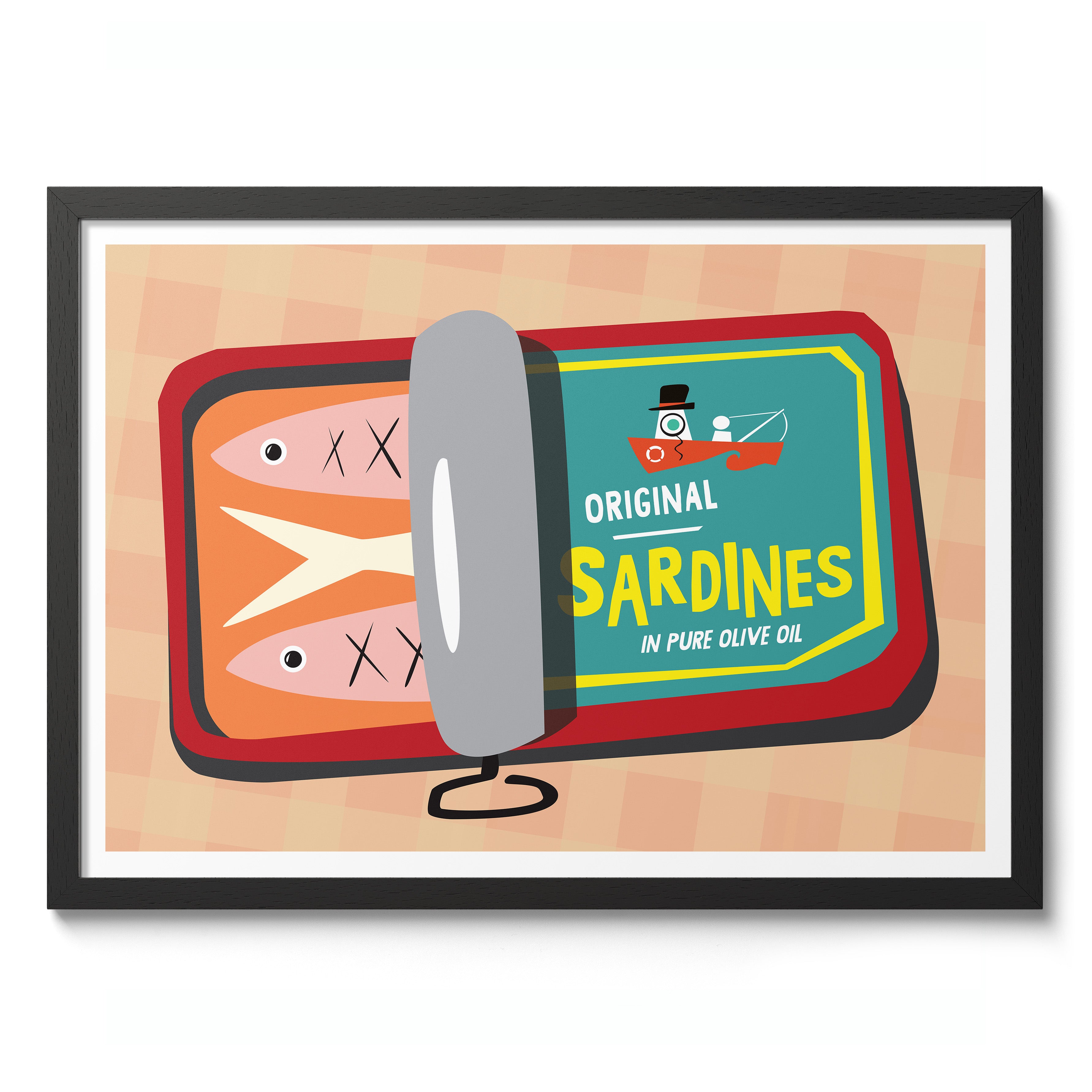 Original Sardines | Food & Drink | Framed Prints & Posters – Animato