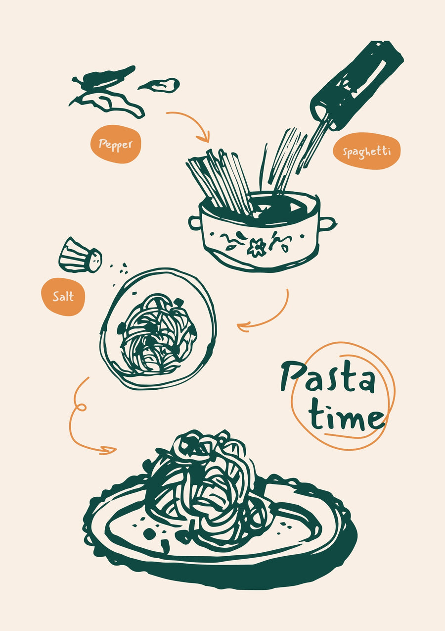 Pastatijd - Print Only frame