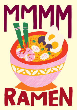Mmm, Ramen print