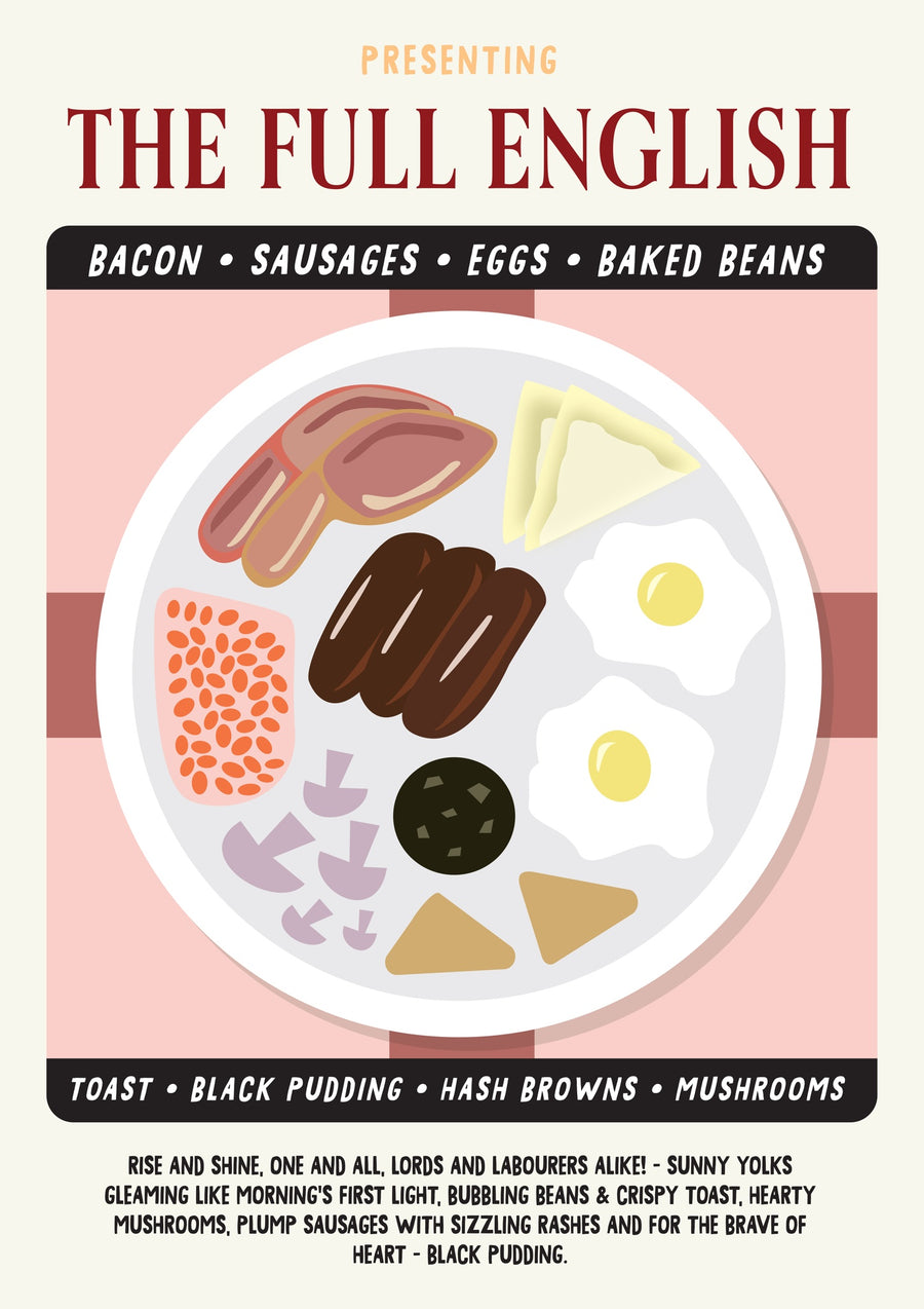 The Full English - Print Only frame