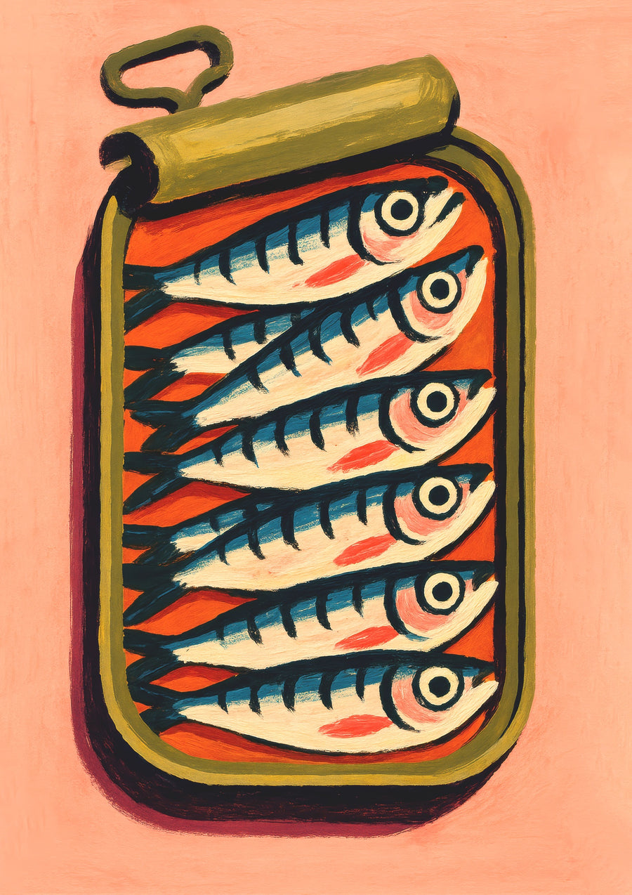 Sardines - Print Only frame