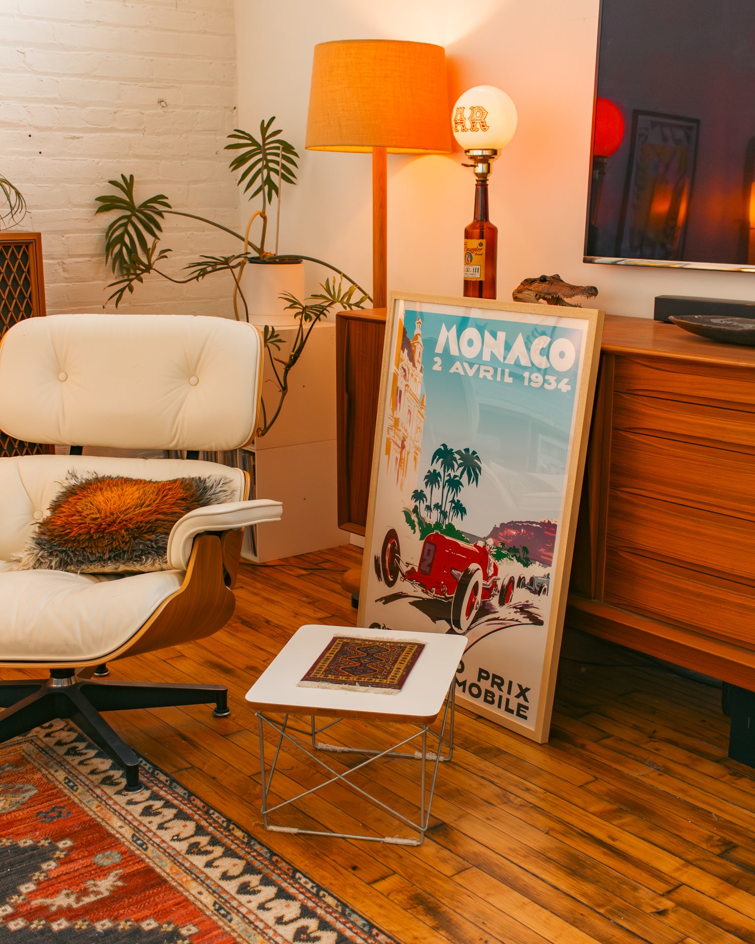 Customer home featuring Animato prints