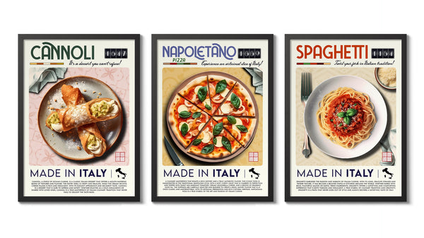 Italian Cuisine - Set of 3