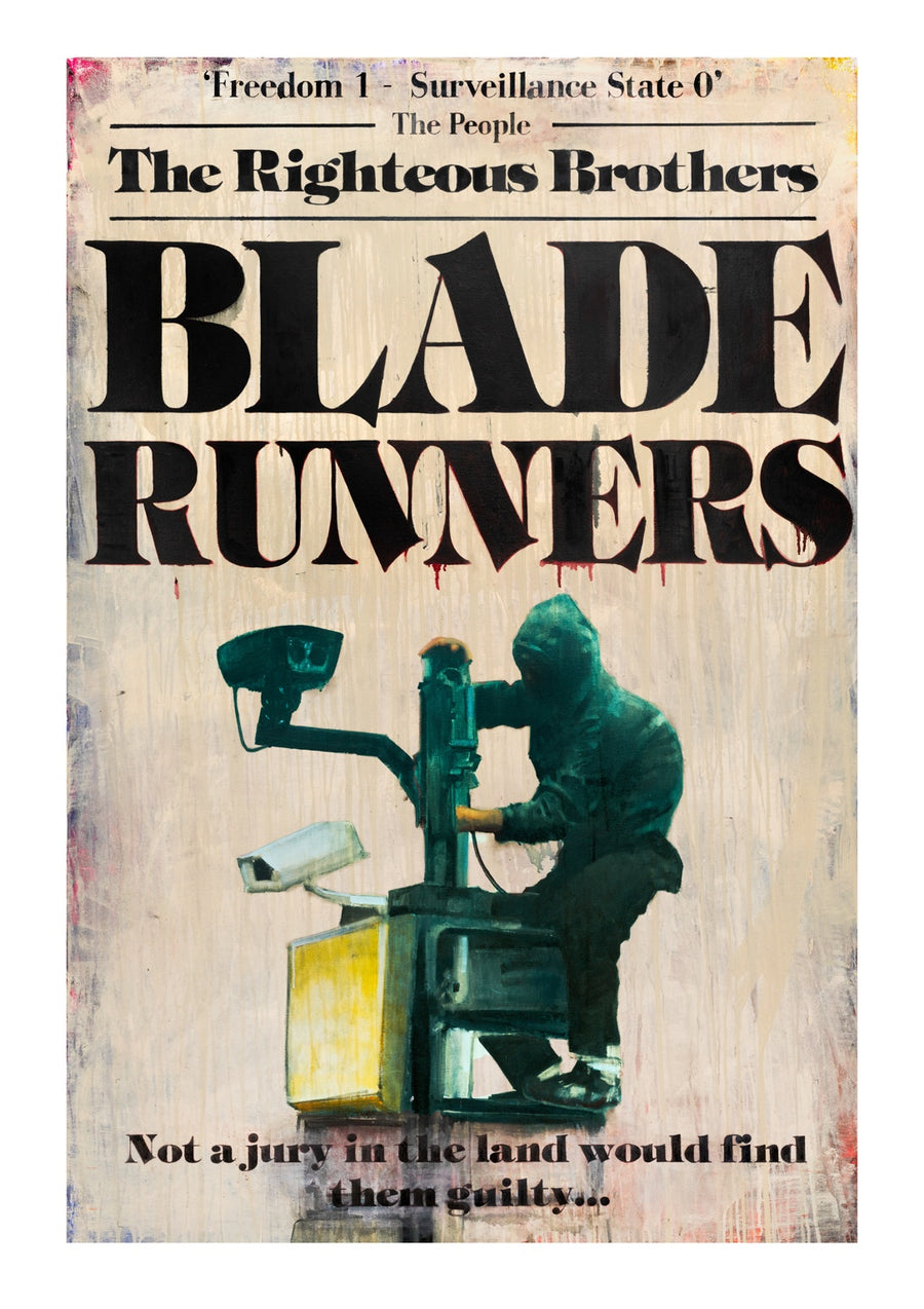 BLADERUNNERS - Print Only frame