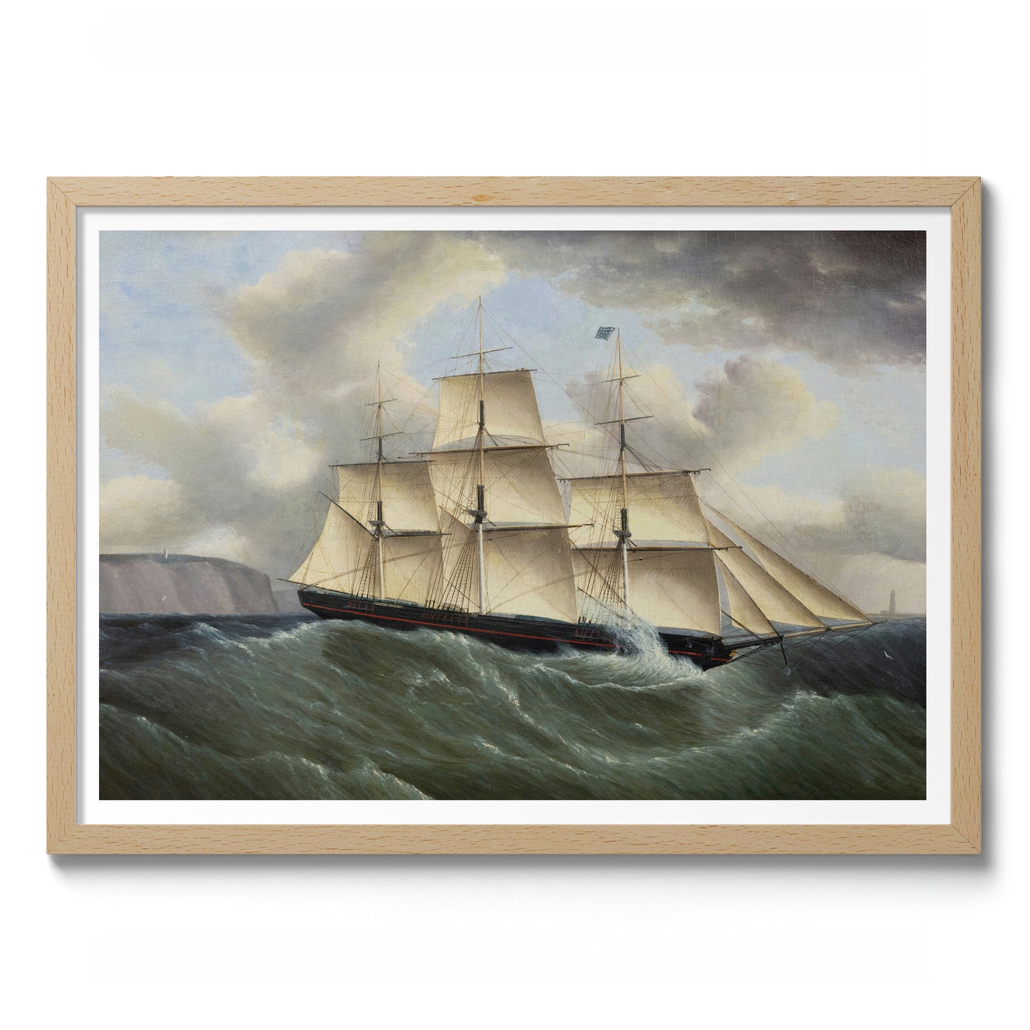 Ship Aground off the Highlands of Navesink