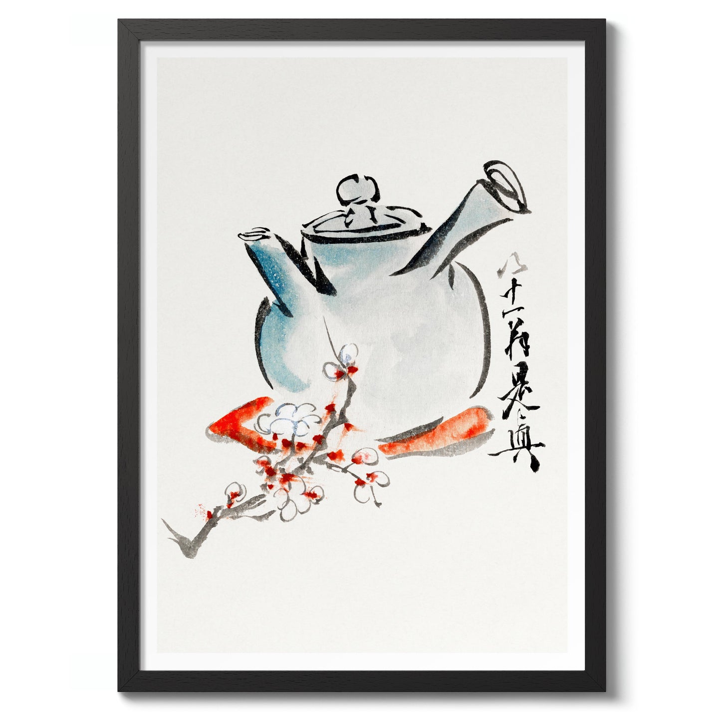Teapot with Cherry Blossoms