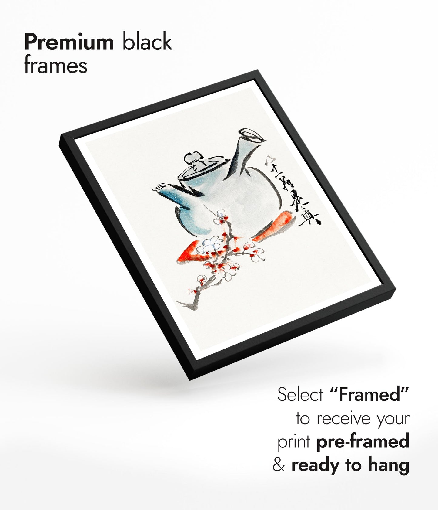 Teapot with Cherry Blossoms