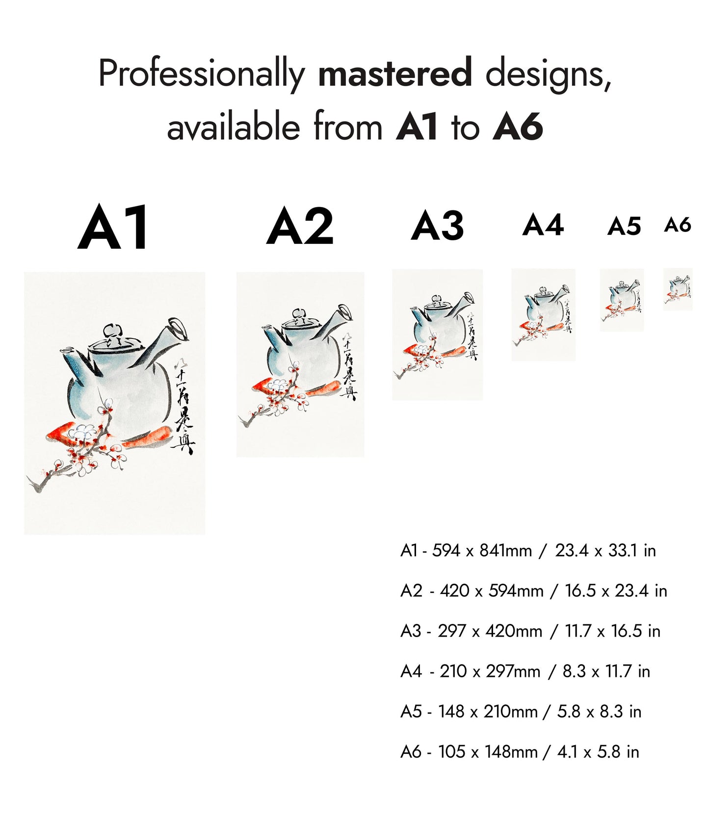Teapot with Cherry Blossoms