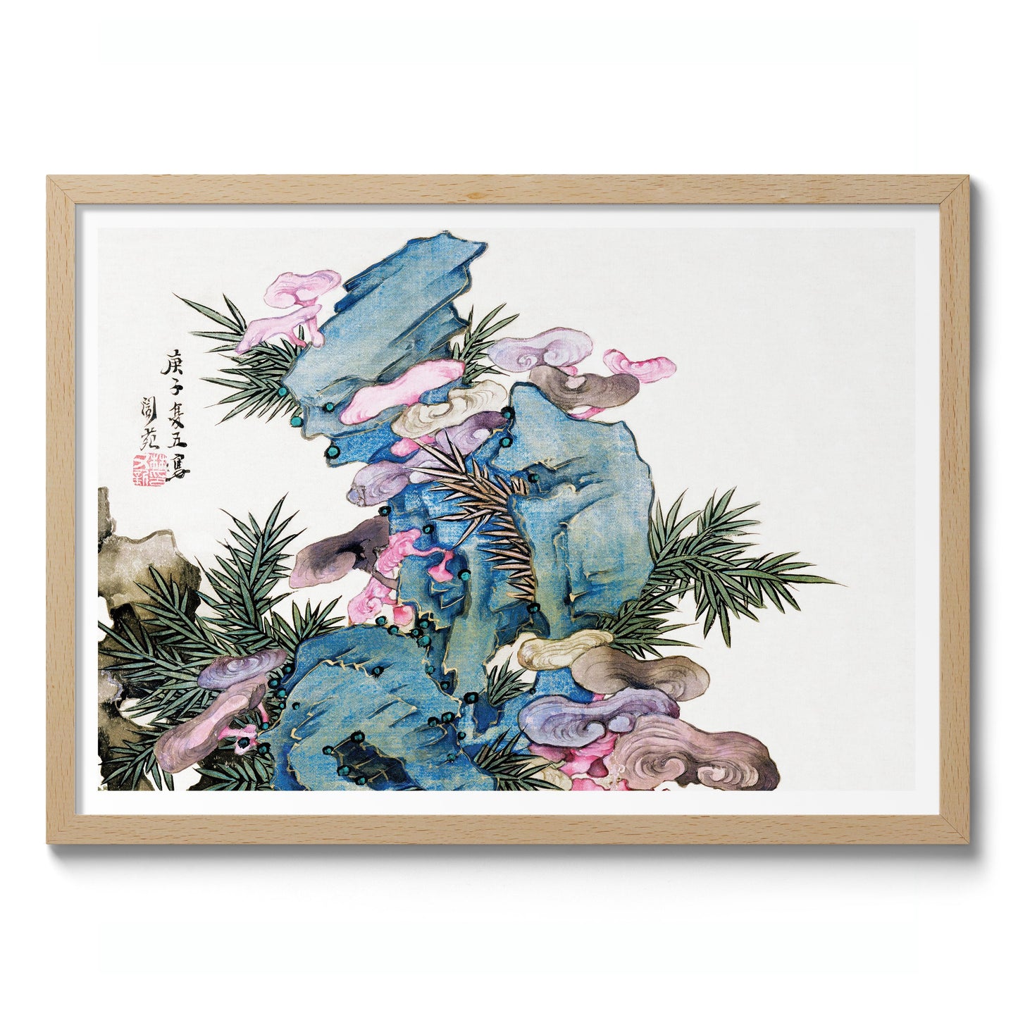 Japansk svamp på bambu