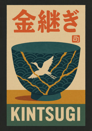 Kintsugi print