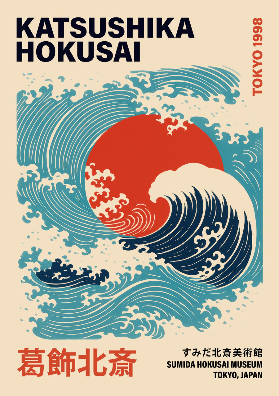 Sumida Hokusai Museum, Tokyo 1998 - Print Only frame