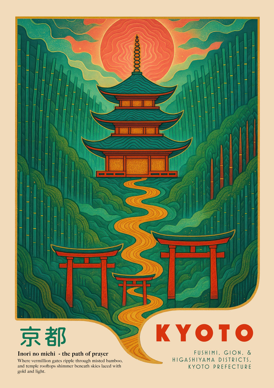 Kyoto - Print Only frame