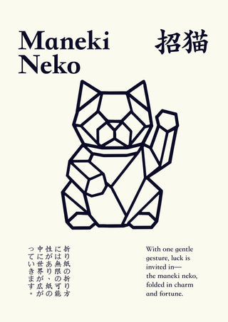 Maneki Neko print