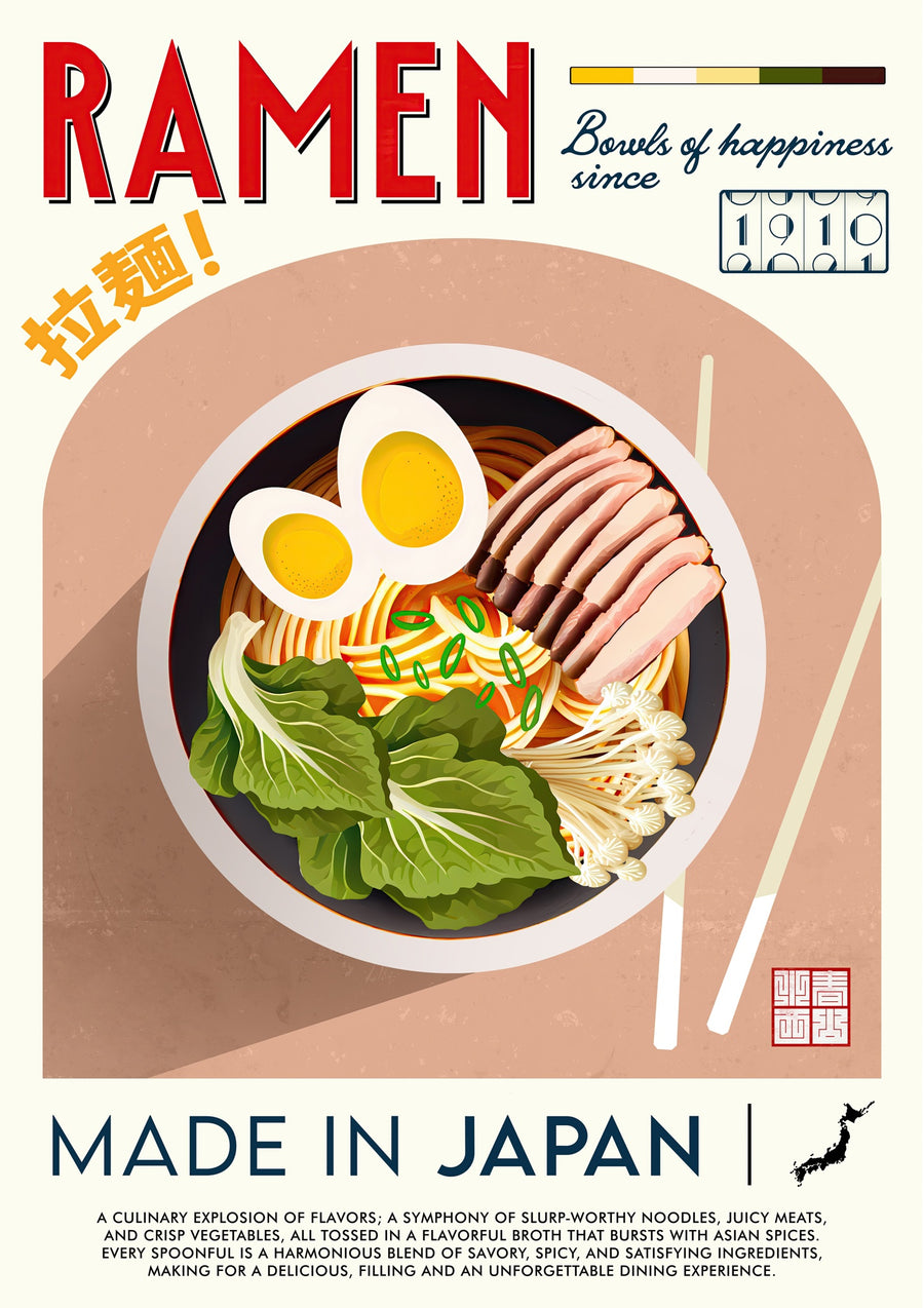 Ramen - Print Only frame