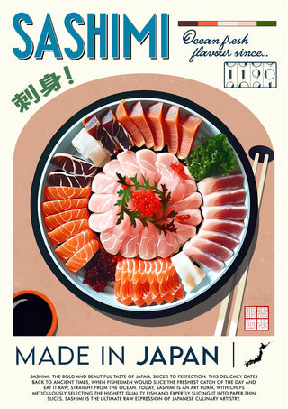Sashimi print