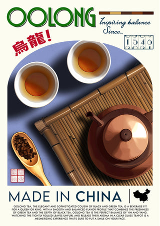 Oolong Tea print