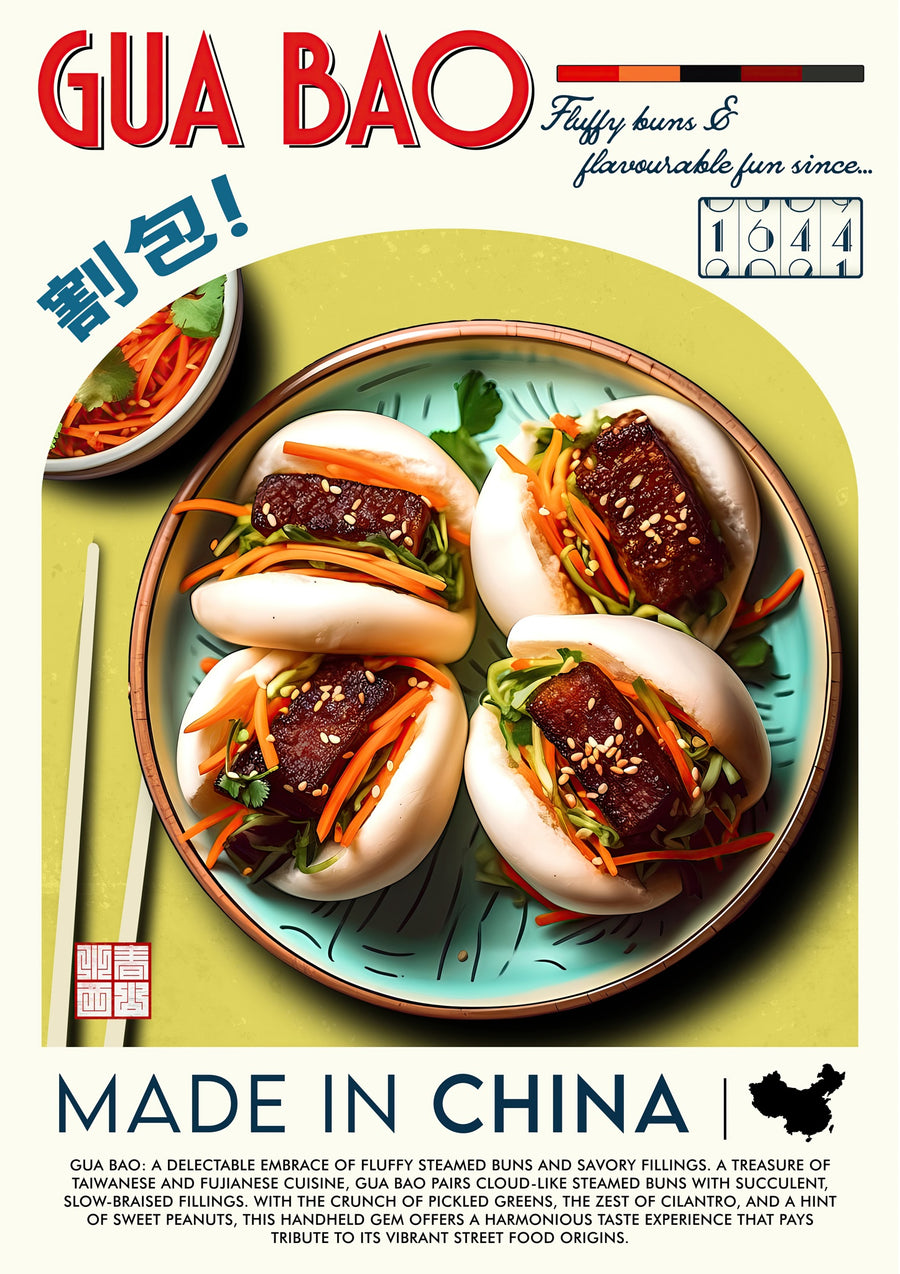 Gua Bao - Print Only frame