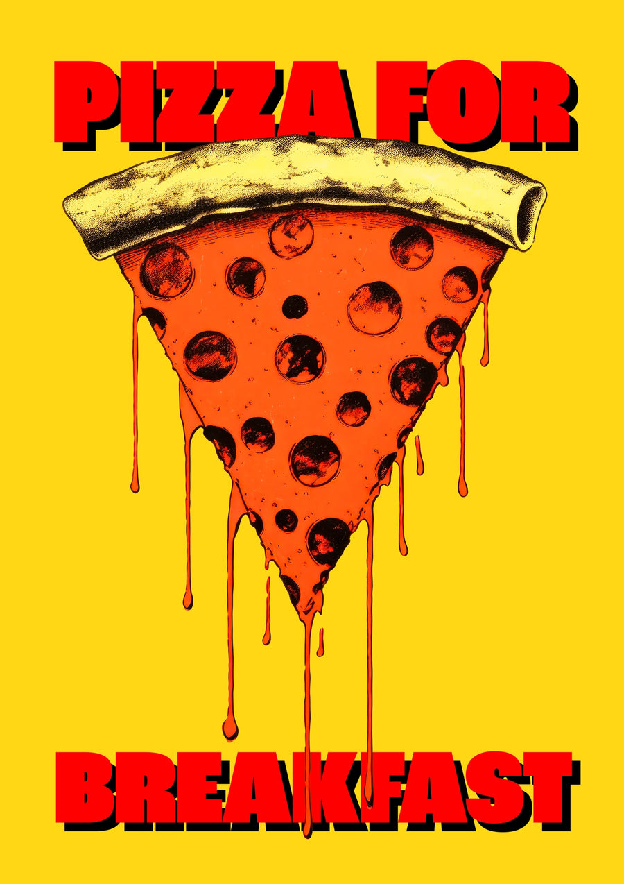 Pizza - Print Only frame