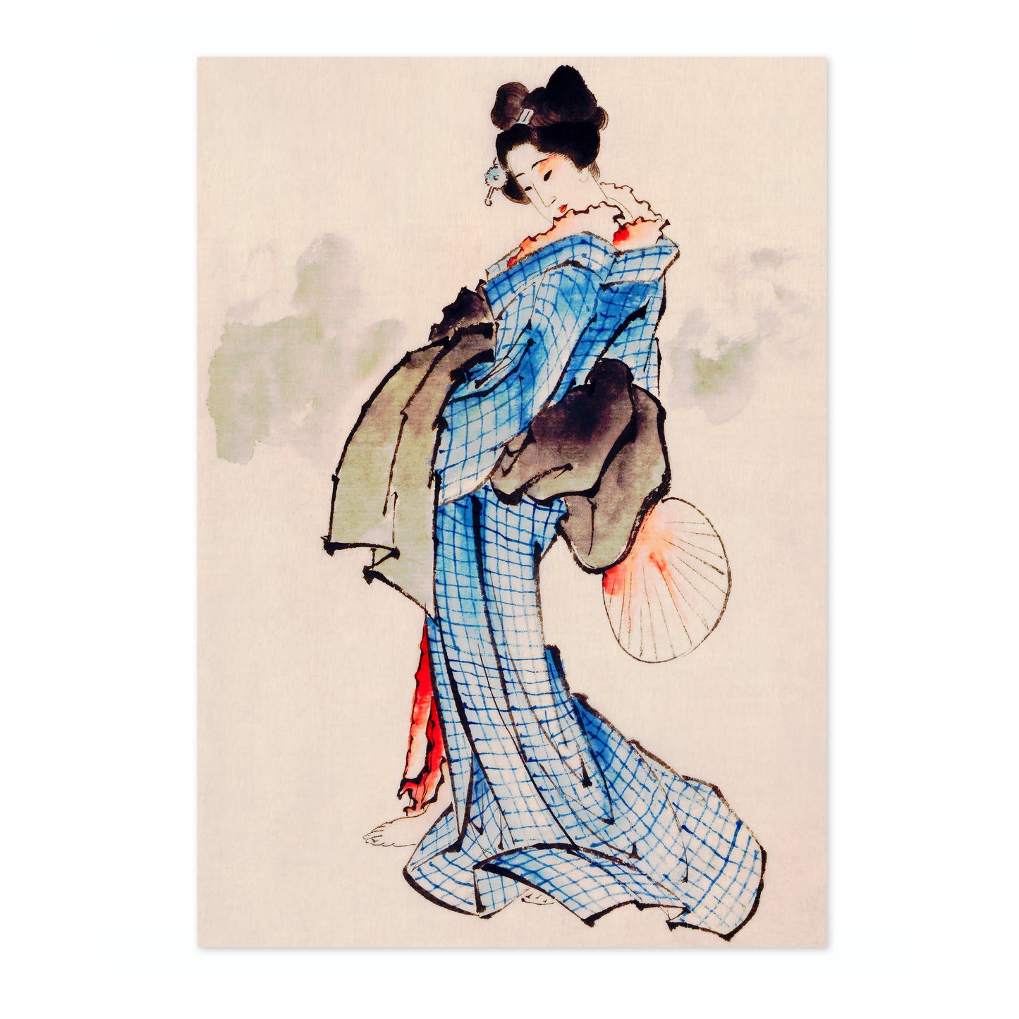 Woman in Kimono