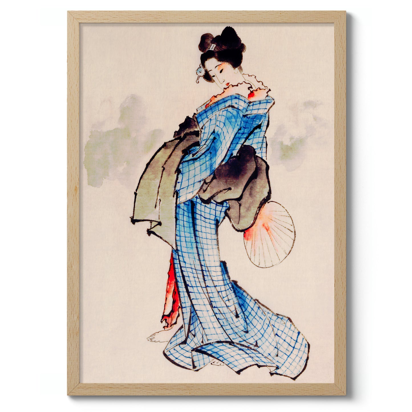 Woman in Kimono