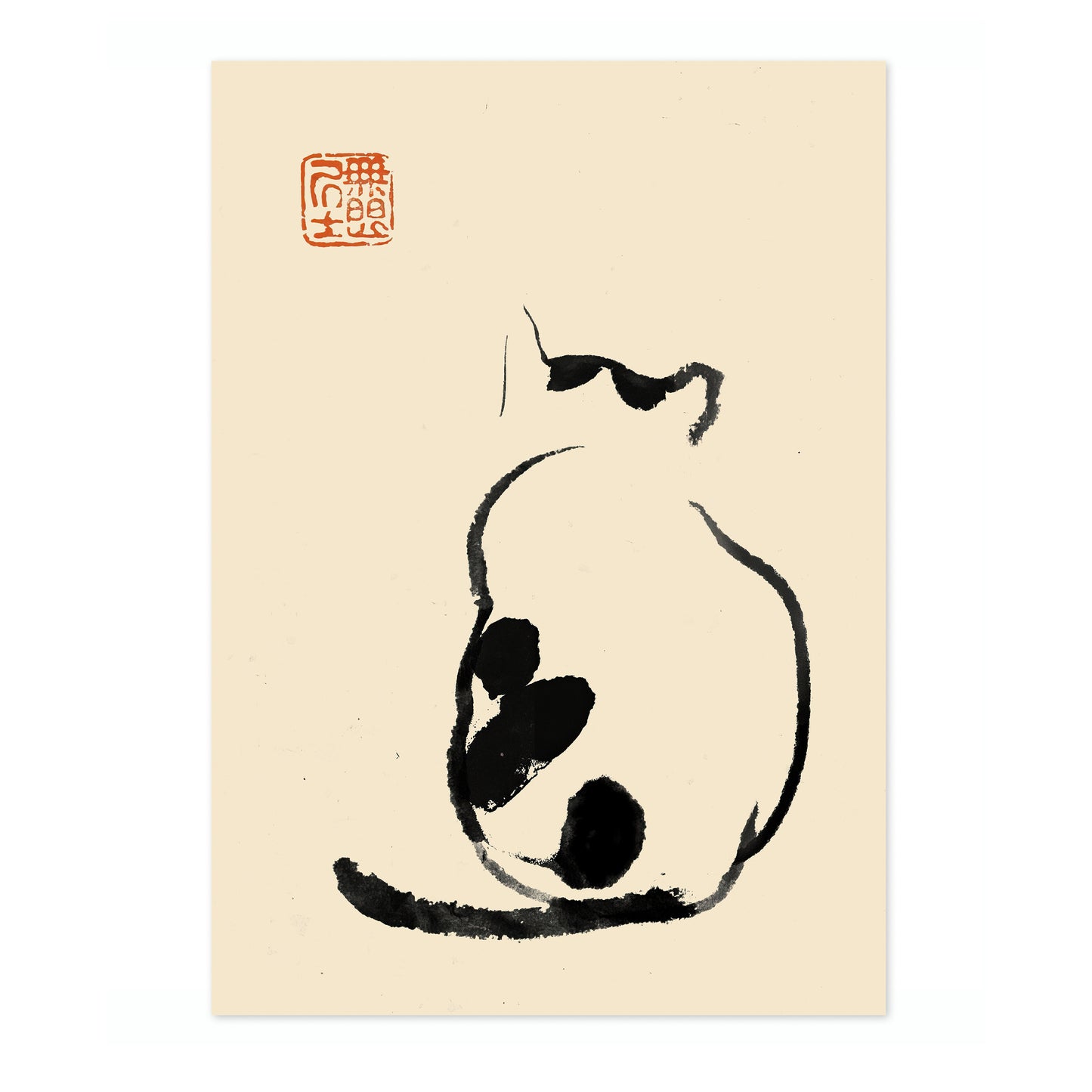 Minimalist Cat