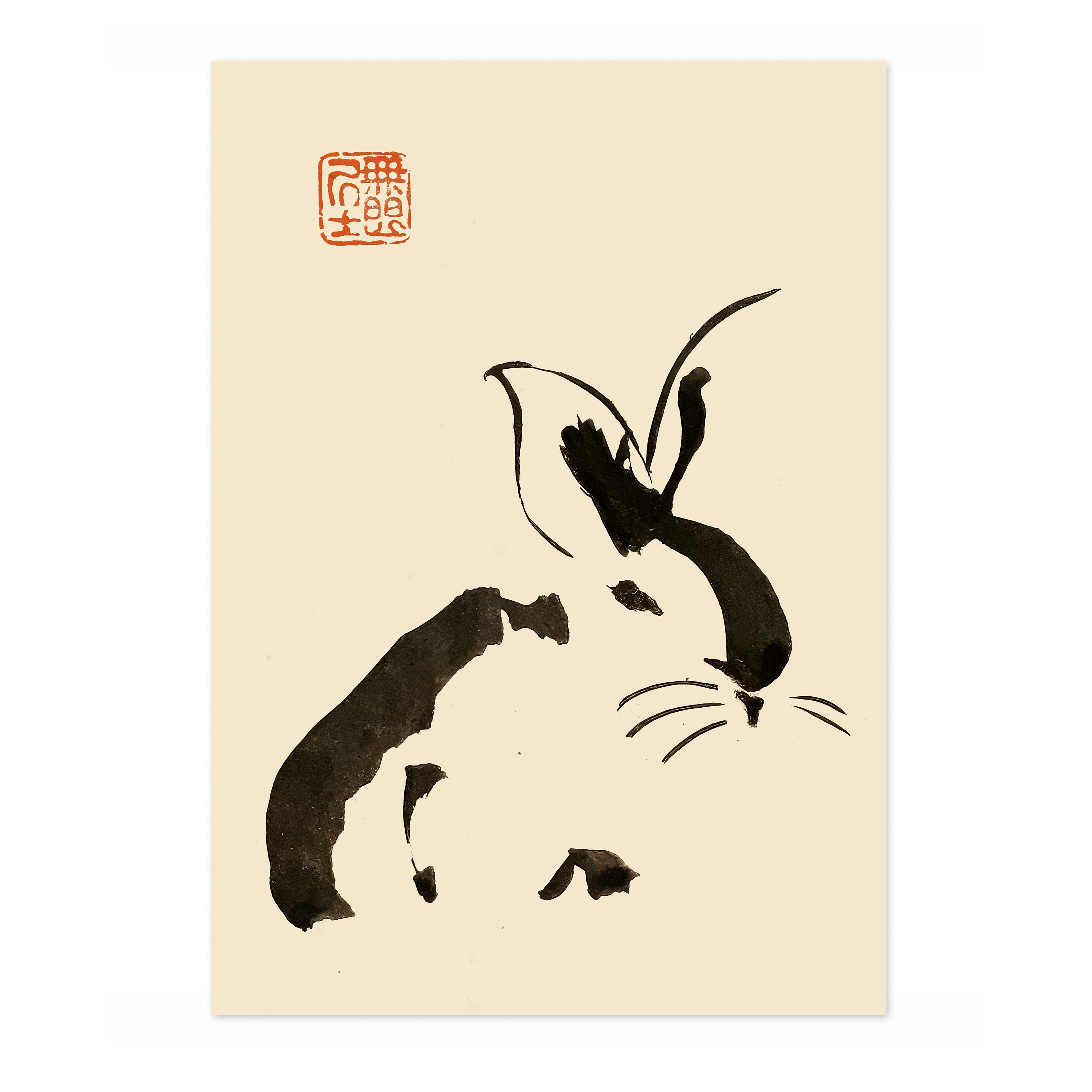 Japanese Rabbit | Japanese Art | Framed Prints & Posters – Animato