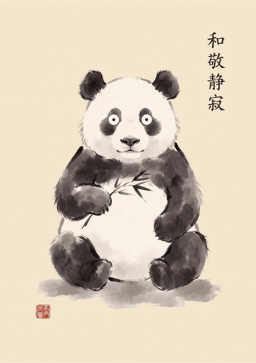 Panda - Print Only frame