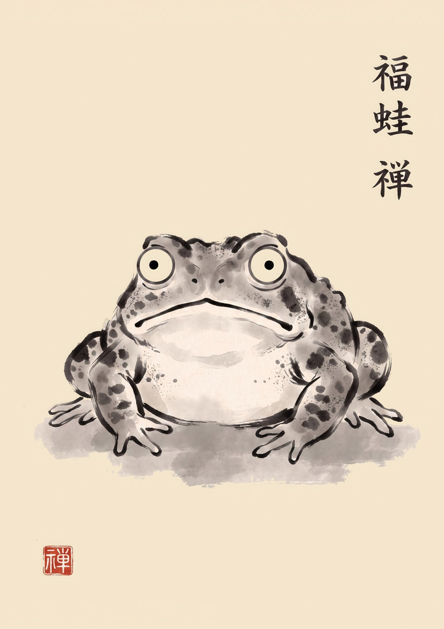 Toad - Print Only frame