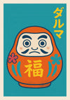 Daruma Doll print