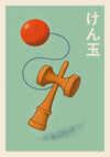 Kendama print